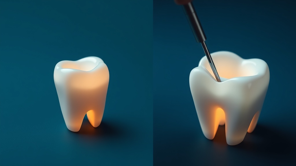 Conceptual dimensional image contrasting the scale of a regular clean and a deep clean