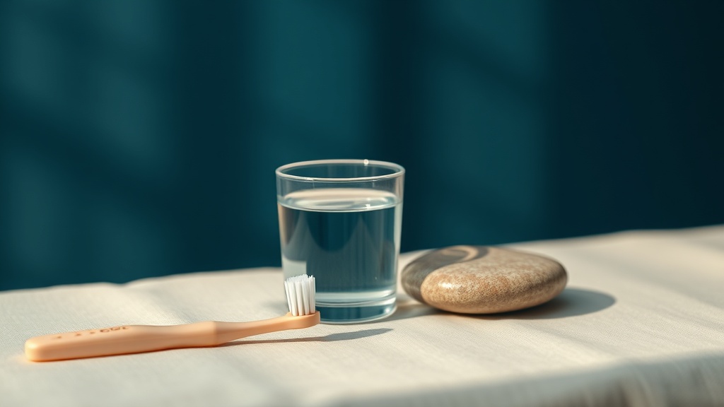A calm calendar-and-toothbrush still-life suggesting ongoing maintenance