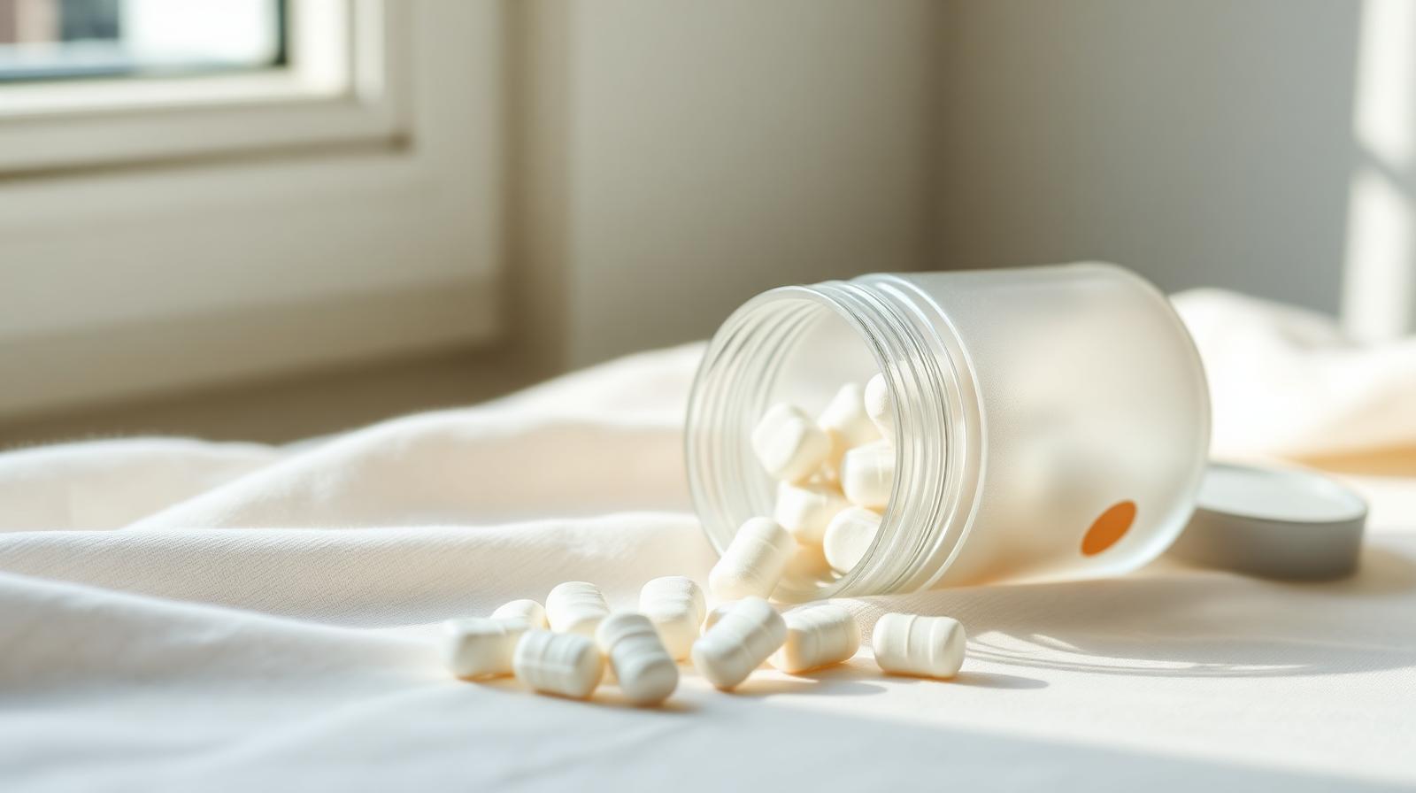 Jar of S. salivarius K12 oral probiotic lozenges