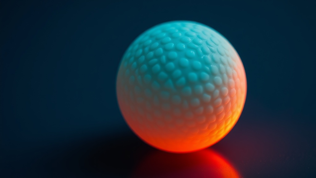 Macro close-up of a textured silicone resistance chewing ball