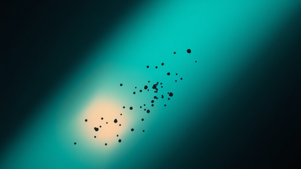 Conceptual view of sulfur odour compounds being neutralised