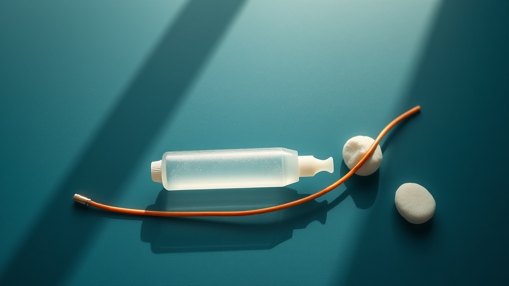 A calm row of tonsil-stone care options rising like steps from gentle to clinical