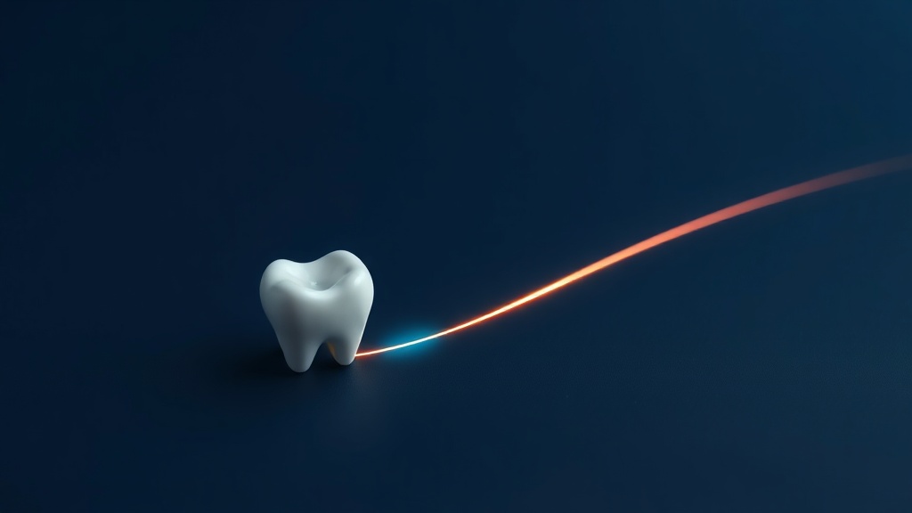 Calm conceptual image of a tooth beside a gentle timeline suggesting when to seek care
