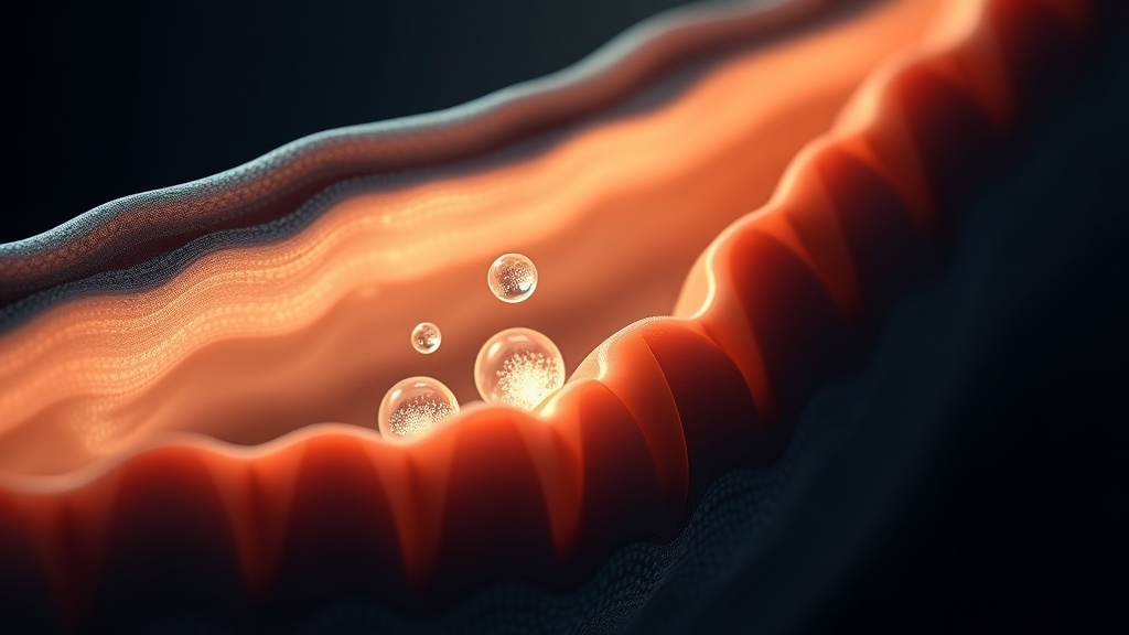 Sugar drawing fluid outward through exposed dentin tubules by osmosis